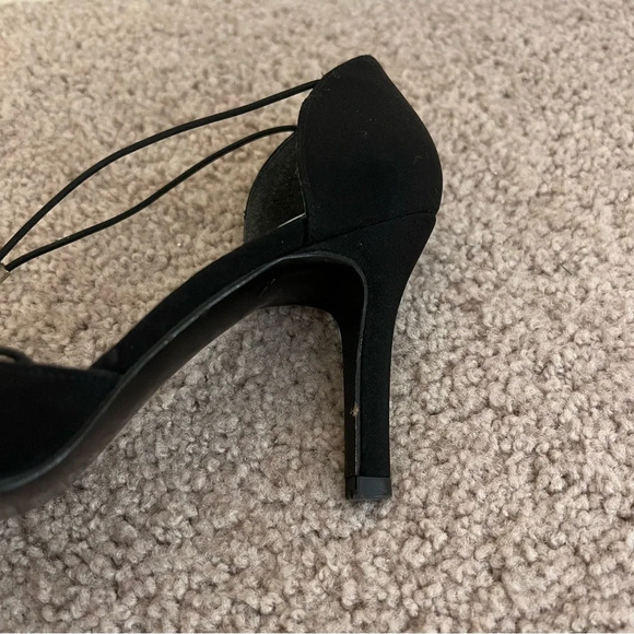 Stuart Weitzman Strappy Black Heels - Picture 5 of 9